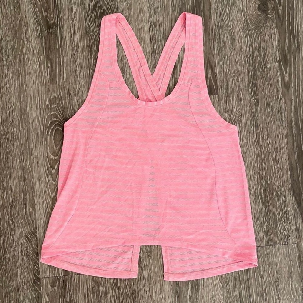 Pink zyia tank size medium